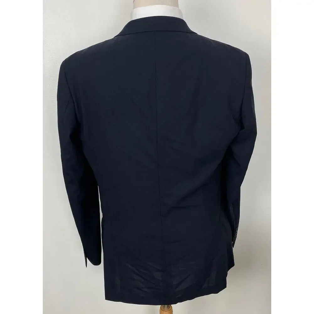 Brooks Brothers Milano Brookscool Reda 2-button unstructrued wool blazer, 42L
